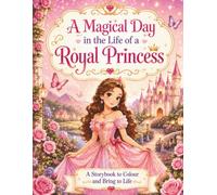 2-in-1: A Magical Day in the Life of a Royal Princess: A Storybook to Colour and Bring to Life: A Read-Aloud Storybook and Colouring Book for Girls Ages 4-8