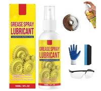 2-in-1 Anti-Rust Lubricant & Fast-Acting Rust Remover Spray - Multi-Purpose Rust Remover & Lubricant Spray for Metal, Tools, Bolts, Hinges (180ml,1pc)