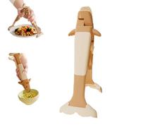 2-in-1 Anti-Scalding Hot Bowl Plate Gripper Clips,Multi-Purpose Heatproof Dish Gripping Clamps,Non-Slip Kitchen Grabber Tool for Air Fryer Microwave Cooking (Coffee)