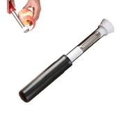 2 In 1 Apple Corer and Peeler, Stainless Steel Fruit Corer & Peeler, Multifunction Corers Tool, for Pears, Peaches, Vegetable Fruit Kitchen Gadget (Black,1pcs)