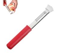 2 In 1 Apple Corer and Peeler, Stainless Steel Fruit Corer & Peeler, Multifunction Corers Tool, for Pears, Peaches, Vegetable Fruit Kitchen Gadget (Red,1pcs)