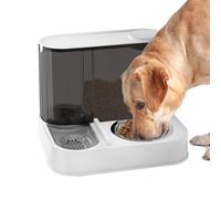 2 In 1 Automatic Cat Feeder - Combined Dry Food Feeder and Water Dispenser | Automatic Pet Feeding Station for Cats and Small Dogs, Ideal for Busy Pet Owners