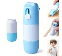 2-in-1 Box Cutter & Thermal Paper Eraser, 2 in 1 Privacy Wipe Box Cutter, Thermal Paper Correction Fluid, Thermals Papers Eraser Pen and Cutters, with 10ml Erasers, for Package Labels Bills (1pc)