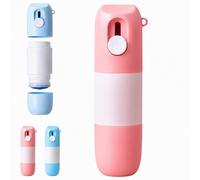 2-In-1 Box Cutter & Thermal Paper Eraser, Water-Based Thermal Paper Eraser Pen, 2 In 1 Privacy Wipe Box Cutter for Parcel Labels, Privacy Protection (Pink)