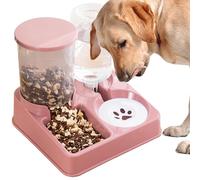2 "in 1 Cat Dispenser Y DISTRANSA DE AGUA - Suministro de agua en agua y feria automática | Alimentación automática de y alimentadores de agua para gatitos, cachorro