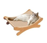 2 in 1 Cat Lounge Bed, Multi-Use Cat Scratch Board, Cat Bed and Scratch Board, Comfortable Cat Scratching Lounge, Wear-Resistant Cat Bed, Cat Lounge Bed for Scratching