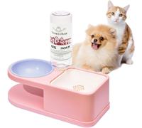 2 in 1 Comedero y Bebedero Automático para Gatos y Perros Mascotas Dispensador Agua Alimentador Automatico Fuentes para Animal BPS-5572