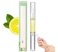 2-in-1 Cuticle Oil Pen with Soft Brush, Strengthen Nail Oil for Dry Nails & Hangnails, Cuticle Pen Remover Tools for Moisturize Brighten Nails
