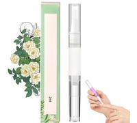 2-in-1 Cuticle Oil Pen with Soft Brush, Strengthen Nail Oil for Dry Nails & Hangnails, Cuticle Pen Remover Tools for Moisturize Brighten Nails