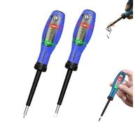 2-in-1 Digital Display Voltage Tester Screwdriver, Non-Contact Voltage Testes with LCD Display, 2PCS Smart Digital Voltage Tester & Screwdriver (Blue Set)