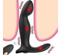 2 In 1 Double Stimulation B??? P??? ??Ál?? Vibräd?R, Màsajêador de Pró?Ta?A V?Bran?E Masculino, S?Imuladør de Perineo Vîbrad?R Masculino, Vîbrad?R ?Nal Cø