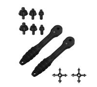 2 in 1 Drill Chuck Ratchet Spanner, Universal Chuck Key, Effort-saving drill bit replacement tool, Multi-Function Clamping Tool Ideal for Power Drills & Impact Driver (S#2-PCS)