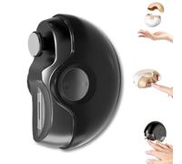 2 in 1 Electric Nail Clipper,Electric Polishing Toenail Clipper, Electric Nail Clipper USB Rechargeable Cordless, with 2 Adjustable Speeds, Electric Nail Trimmer for Adults, Kids, Seniors (Black)