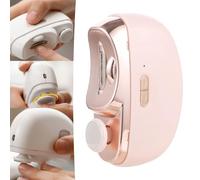 2 In 1 Electric Polishing Automatic Nail Clippers, 2025 Upgraded Electric Nail Clippers with Polishing for Adults, Electric Toenail Clippers for Seniors&Child (01)