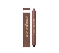 2 in 1 Eyeliner Eyeshadow, 2025 New Waterproof and Smudge-proof Eyeliner Eyeshadow Gel Pen, Highly Pigmented and Smooth, Lightweight and Portable Pocket Size (Bronze)