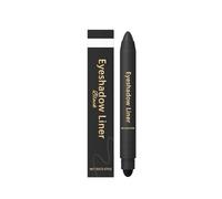 2 in 1 Eyeliner Eyeshadow, 2025 New Waterproof and Smudge-proof Eyeliner Eyeshadow Gel Pen, Highly Pigmented and Smooth, Lightweight and Portable Pocket Size (Black)