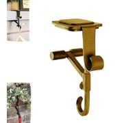 2 in 1 Fireplace Stocking and Garland Hanger,No-Drill Stocking Adjustable Heavy Duty Garland,Christmas Fireplace Stocking and Garland Hanger for Home Decoration (1PCS/B)