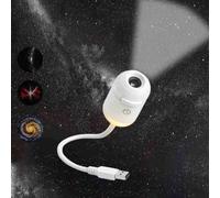 2-in-1 Galaxyy Projector Night Light,360° Adjustable USB Starry Sky Night Light Projector for Car,Planetarium,Galaxyy LED Light,for Bedroom,Living Room,Romantic Astronomical Projector (3pc slides)