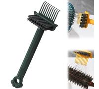 2 In 1 Hair Brush Cleaning Tool, 2026 New Comb Cleaning Brush, Portable Hair Brush Cleaner for Home and Travel (Green)