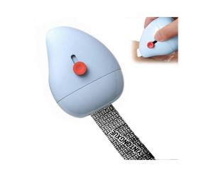 2 in 1 Identity Protection Roller Stamp Wide Roller Stamp with Retractable Box Opener Identity Theft Stamp for Protection