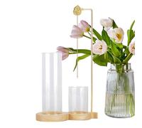 2-In-1 Incense Stick Holder, Detachable Aromatherapy Stand with Glass Ash Catcher, Elegant Home Fragrance Accessory for Men, Women, Office, Bedroom, Living Room, Meditation, Yoga Practice