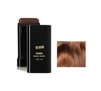 2-in-1 Instant Hair Color Stick with Built-In Comb | Waterproof & Sweat-Proof Gray Coverage Dye | Quick Root Touch-Up Concealer for Men & Women | Safe & Portable Hair Colour Stick (Coffee)