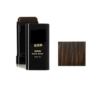 2-in-1 Instant Hair Color Stick with Built-In Comb | Waterproof & Sweat-Proof Gray Coverage Dye | Quick Root Touch-Up Concealer for Men & Women | Safe & Portable Hair Colour Stick (Dark brown)