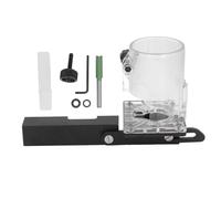 2 in 1 Invisible Fastener Slotting Bracket, Wood Trimmer Router Slotting Locator, Woodworking Router Base, Slotted Base & Fastening Bracket for 65mm Fixed Trimming Machine