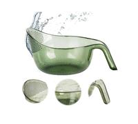 2 - in - 1 large rice strainer and washer multifunctional colander for rice beans and fruit washing bowl