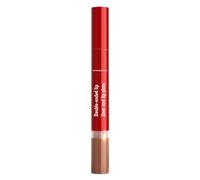2-in-1 Lip Liner, Double-Ended Moisturizing Makeup Pencil, Travel Lip Stain Tint 1.2g Ladies and Brides, Creamy Long-Lasting Formula, Defines Colors Lips Daily Use, Wedding, Parties, Date Night