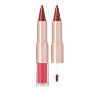 2-in-1 Lip Liner, Double Ended Plumping, Long-Lasting Hydrating Lip Color, Enhances Fullness and Shine, Ideal for Brides, Daily Wear, Date Nights, Travel, Special Events, Beauty Lovers