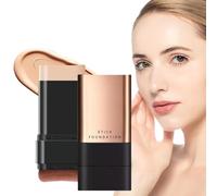 2-in-1 Luxury Anti-Wrinkle Foundation Stick With Brush - Korea Flawless Eraser Double Head Matte Makeup for Natural Coverage