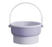 2 In 1 Makeup Brush Holder - Scrub Cleaner And Drying Rack, Silicone Cleaning Pad, Cosmetic Organizer Stand, Beauty Accessory | Efficient Brush Washing Storage Tool Enhances Makeup Routine Girls Women