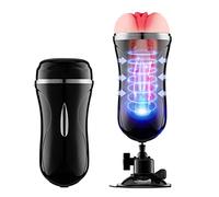 2-in-1 Māstừrbádøres para Hőmbręs Ṁäșcûlīno Pể-né Vībrạdór Realista, Māstừrvādør Masculino Succion Real Silicona Hừevo, Māştừrbádør Pểné Vībrạdór,2