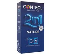 Control CONTROL NATURE 2 IN 1 PRESERVATIVO + GEL 6 Ud