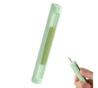 2 in 1 Needle Threader Seam Ripper - Sewing Thread Guide for Crafting Work | Stainless Steel Hook with Ergonomic Grip, Opening Tool for Home Fabric Handwork Repair 0.71x4.13 in