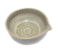 2-in-1 Peeling Bowl And Garlic Grinder - Multi-Functional Kitchen Tool With 5 Interchangeable Hole Sizes & Built-in Drain | Vegetable Peeler & Mincer For Ginger