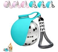 2 in 1 Portable Dog Water Bottle,2026 New Dog Travel Vessel - Leakproof Stainless Steel Container with Silicone Bowl, Puppy Drinking Cup for Outdoor Hiking and Road Trips (E)