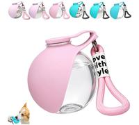 2 in 1 Portable Dog Water Bottle,2026 New Dog Travel Vessel - Leakproof Stainless Steel Container with Silicone Bowl, Puppy Drinking Cup for Outdoor Hiking and Road Trips (A)