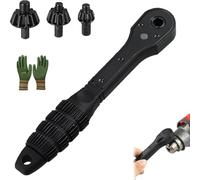 2-in-1 Ratchet Drill Chuck Key Wrench, Drill Chuck Ratchet Spanner, Universal Replacement Tool for Electric Drills, Press, Power Tools(1-PCS)