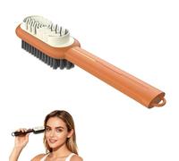 2 in 1 Scrub Suede Shoe Brush, Generic Double-Sided Scrub Suede Shoe Brush, 2025 New Double-Sided Rubber Polish Eraser & Soft Bristle Brush for Boots Clothes Furniture (Orange)