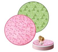 2 In 1 Simulated Interactive Hunting Cat Toy Hunting Cover Cat Toy Hunting Indoor Cat Exercise Mat Cat Tunnel to Relieve Boredom Hide and Seek Kitten Toy Indoor Interactive Play (Green)