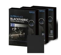 2 in 1 Tinte para Ropa Negro Ultra, Tinte Textil Ropa Negro para el cuidado y para Evitar que la Ropa negra se Deshilache, Ultra Black Fabric Dye, Tintes para tejidos para usar en la lavadora (3PC)