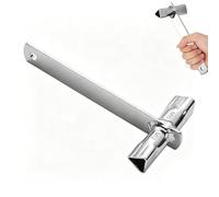 2 In 1 Triangular Key Wrench - Compact Portable Spanner Tools For Barrier Posts, Cabinets, Machines & Train Elevator Systems, Guardrail Isolation Access Tool | Suitable For Industrial Repair &