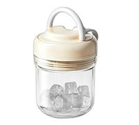 2 In 1 Water Bottle With Ice Tray - Portable Drink Container With Easy Release Ice Maker, Leakproof Hydration Bottle For Daily Use | Cooling Beverage B́ottle For Gym, Hiking, Camping, Travel
