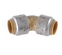 2 Inch 45 Degree Elbow, Push to Brass Plumbing Fitting, PEX Pipe, Copper, CPVC, PE-RT, HDPE, UXL0554 Plumbing Fittings
