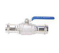 2 Inch Press Ball Valve | 304 Stainless Steel 1000 PSI WO Water/Oil/Steam Pipe Valve for Industrial Plumbing & Mechanical Systems