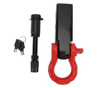 2 Inch Shackle Hitch Receiver | 45,000 Lbs Break Strength for Vehicle Recovery | 3 / 4in D Shackle & Lock Pin | Off Road Towing for Trailers/ATVs/RVs