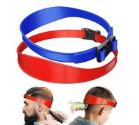 2 instrucciones de corte de pelo ajustables, plantilla de corte de pelo, ayuda para cortar el pelo, herramienta profesional para cortar el pelo, guía de desvanecimiento para cortes de pelo, cuello