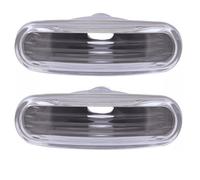 2 intermitentes laterales intermitentes compatibles con Fiat Doblo Fiorino Qubo Multipla Punto Stilo Panda Idea Linea Compatible con Citroen Nemo Peugeot Bipper Lancia Musa 51717793 46758821 6326H7